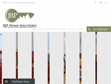Tablet Screenshot of jrphomesolutions.com